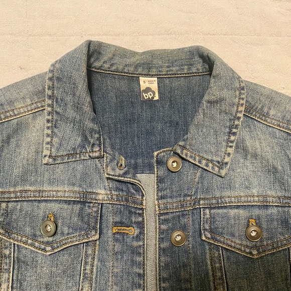 BP Brass Plum Women’s Denim Jacket Size Small - Picture 3 of 4